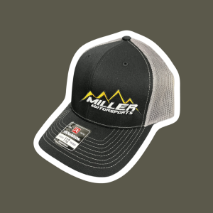 Miller Motorsports - Miller Motorsports Snapback Hat with Grey Mesh