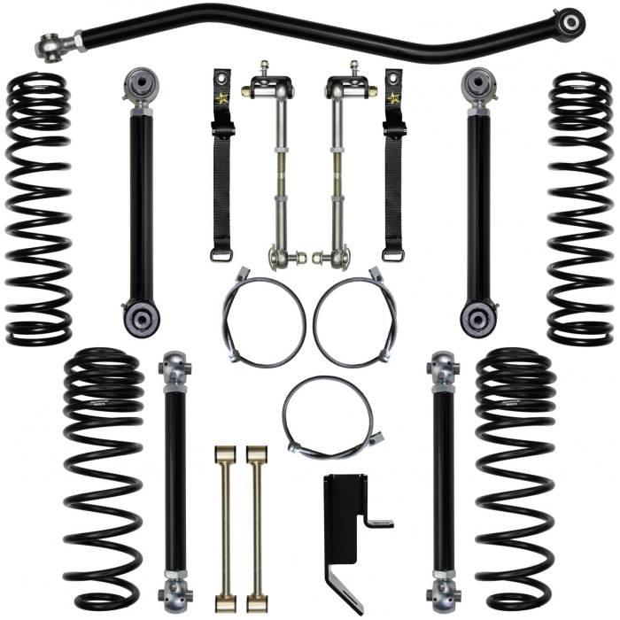 Rock Krawler Suspension - TJ 3.5 Inch Max Travel Lift 97-06 Wrangler TJ Rock Krawler