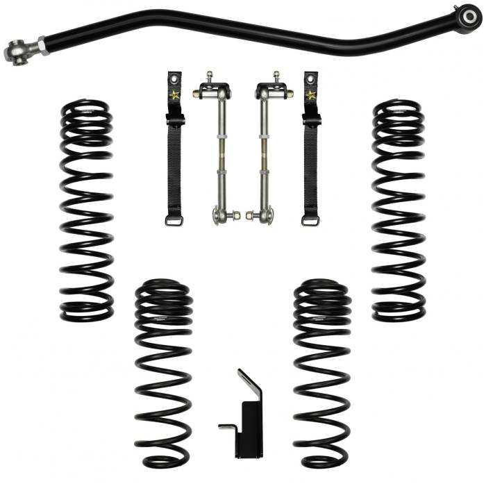 Rock Krawler Suspension - 2.0 Inch Lift Stock Mod System 97-06 Wrangler TJ Rock Krawler