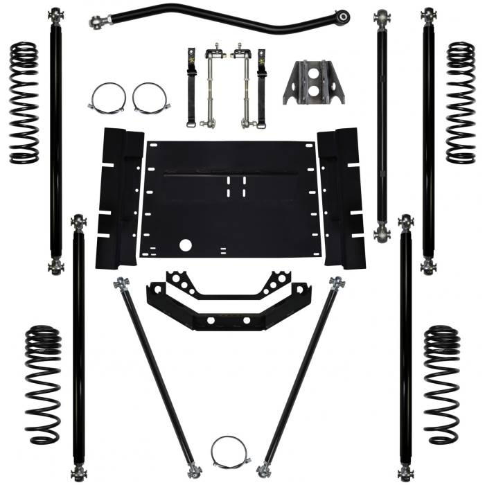 Rock Krawler Suspension - 2 Inch Lift Kit 97-02 Wrangler TJ Off Road Pro Rock Krawler