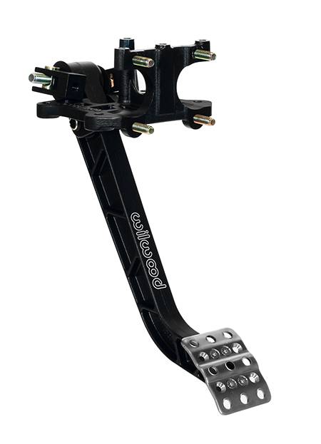 Wilwood  - Wilwood Brake Pedal Assembly, Adjustable Reverse Mount, Firewall Mount, Aluminum, Black WIL-340-12509