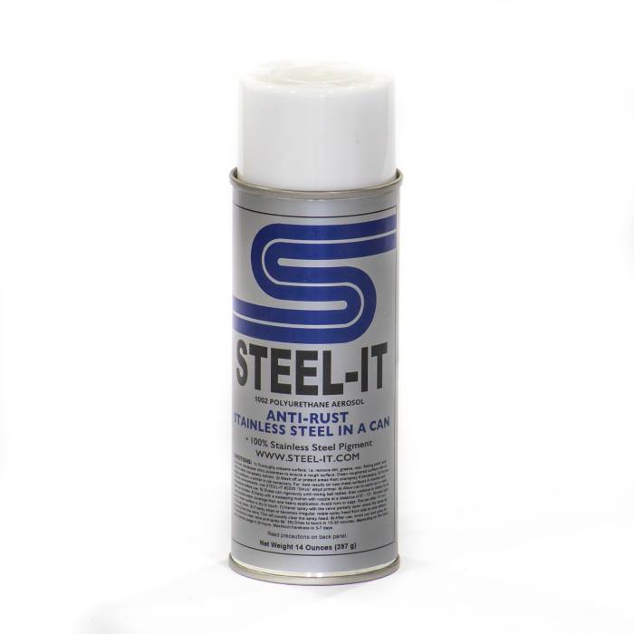 Steel-It - Steel-It Polyurethane Aerosol Spray 14 oz Can 1002B Silver