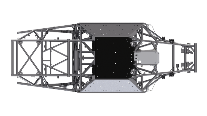 Miller Motorsports - Belly Pan Skid Plate - UHMW, MM-SP538-BP-UHMW