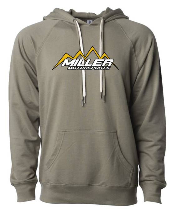 Miller Motorsports - Miller Motorsports Lightweight Hoodie-Olive