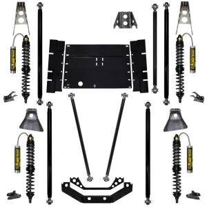 5.5 Inch Rock Runner Lift Kit W/Remote Reservoir Coil Over Shocks Stg 2 97-02 Wrangler TJ Rock Krawler