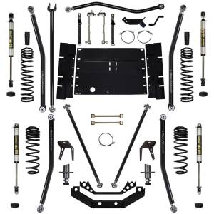 5.5 Inch Long Arm Lift Kit W/Shocks W/5 Stretch 97-02 Wrangler TJ X Factor  Rock Krawler