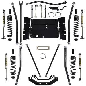 5.5 Inch Long Arm Lift Kit W/Shocks 97-02 Wrangler TJ X Factor Stg 1 Rock Krawler