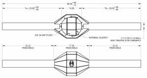 Spidertrax Off-Road - Spidertrax  3-1/2" Pro Series Housing SPN68C35YT - Image 5