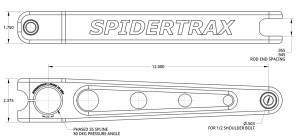 Spidertrax Off-Road - Spidertrax 7075-T6 Sway Bar Arms 12 in. Arm (Pair) - Image 5