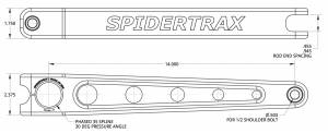 Spidertrax Off-Road - Spidertrax 7075-T6 Sway Bar Arms 14 in. Arm (Pair) - Image 5